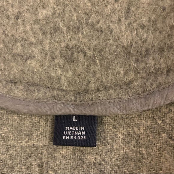 GAP Wool and Mohair Double Breasted Pea Coat Size Large - Picture 6 of 10